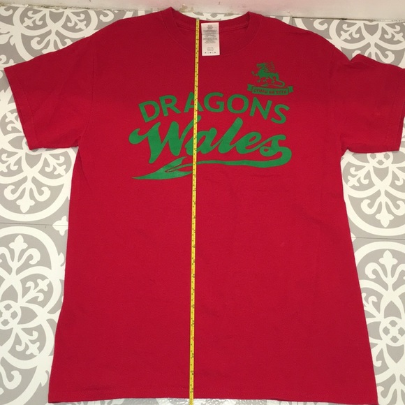 Dragons Wales T shirt Medium - Picture 8 of 8